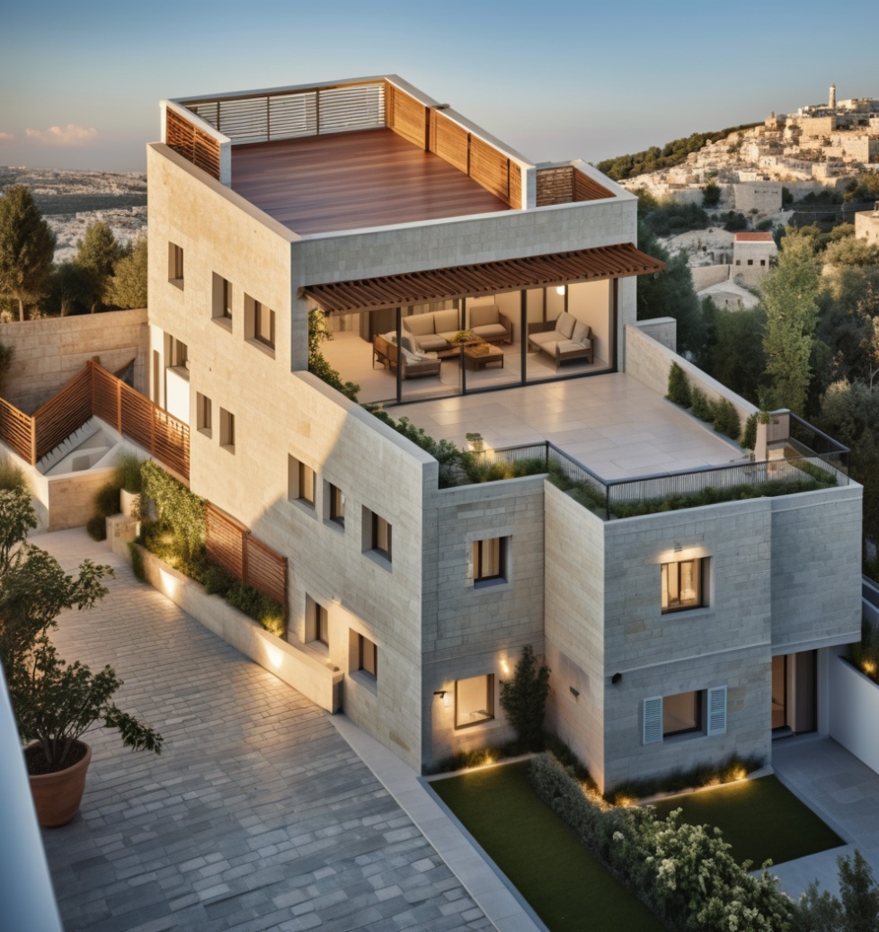 דירת גג בקטמון — תחושה של בית פרטי בלב העיר · ירושלים